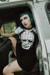 Pinhead (Face) Baby Doll Dress