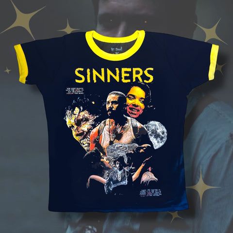 Sinners Ringer Tee