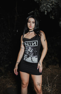 NIN Lace Strap Dress