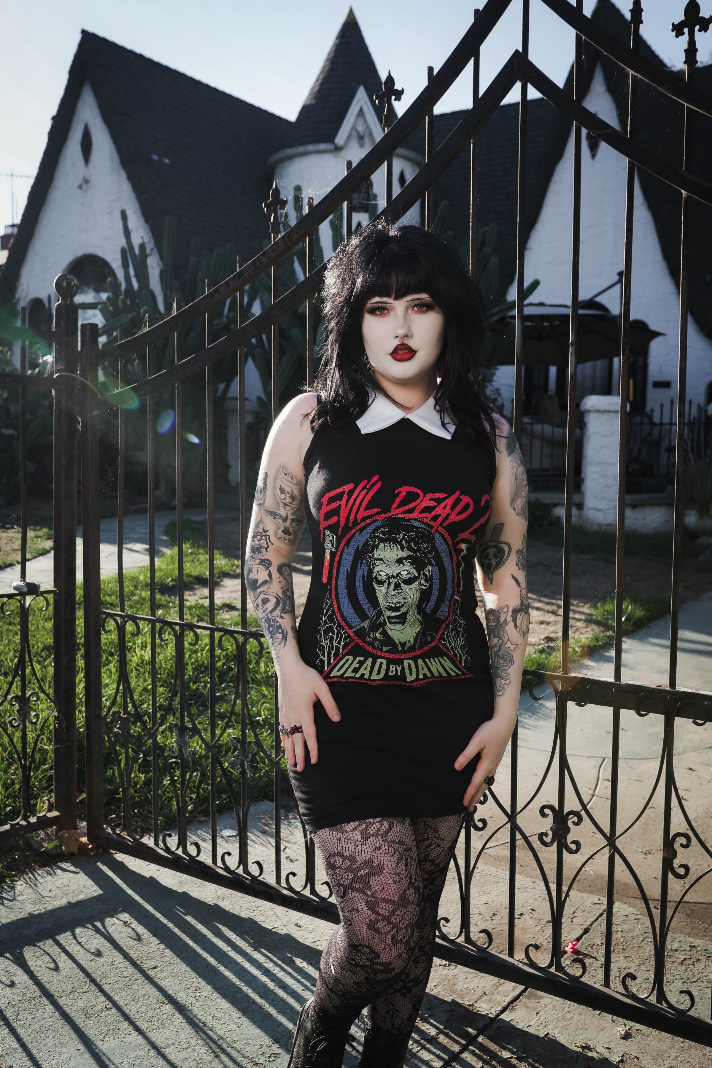 Evil Dead Collar Dress