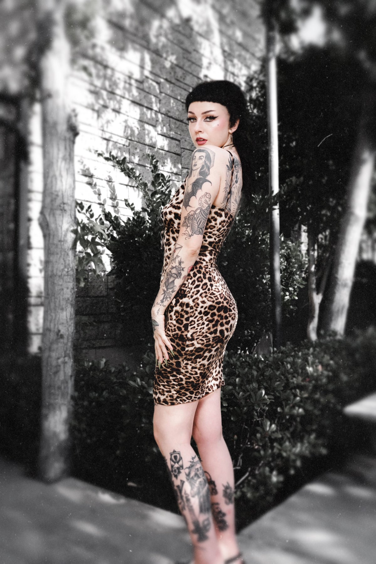 Leopard Mini Dress