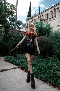 Chucky Red Lace Dress