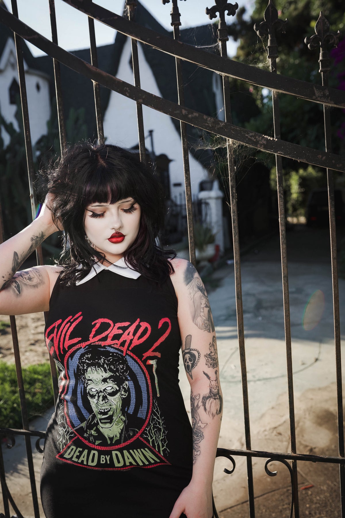 Evil Dead Collar Dress