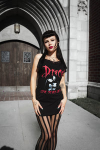 Dracula (Love never dies) Lace Strap Dress