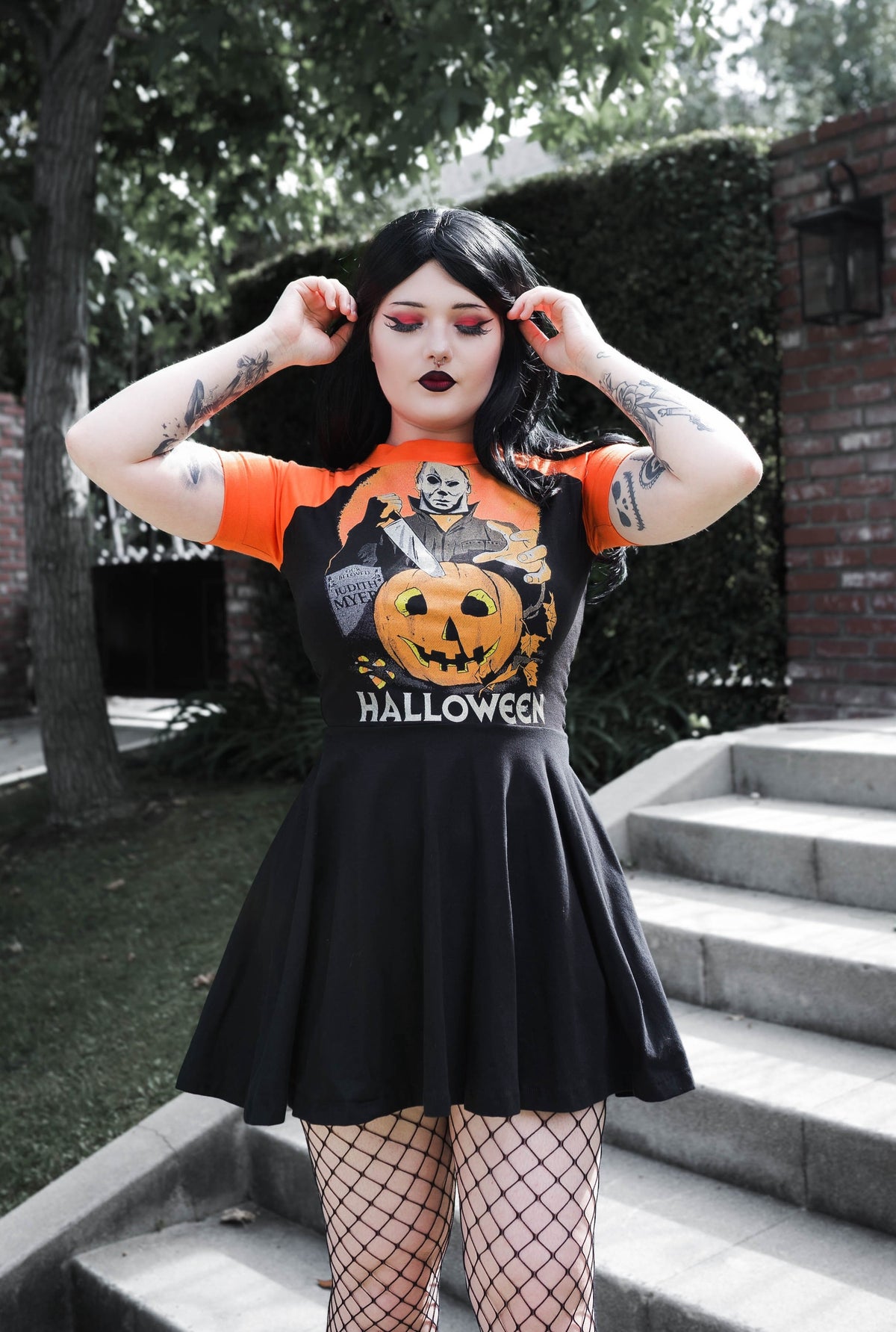 Halloween Baby Doll Dress