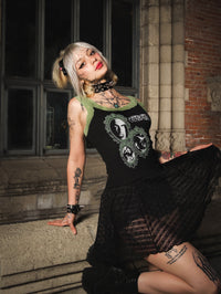 Peter Steele Lace Ribbed Tank (Frames)