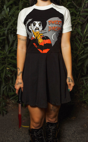 Freddy Krueger (Metal) Baby Doll Dress