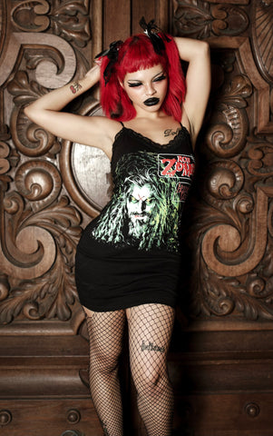Rob Zombie Lace Strap Dress