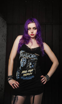 Hellraiser X Fangoria Magazine Cover Lace Strap Dress