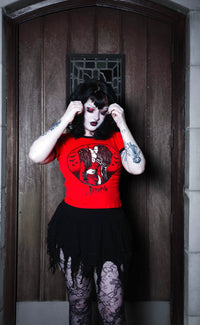 Dracula KISS Ringer Tee