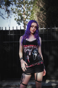 Ghostface Lace Strap Dress