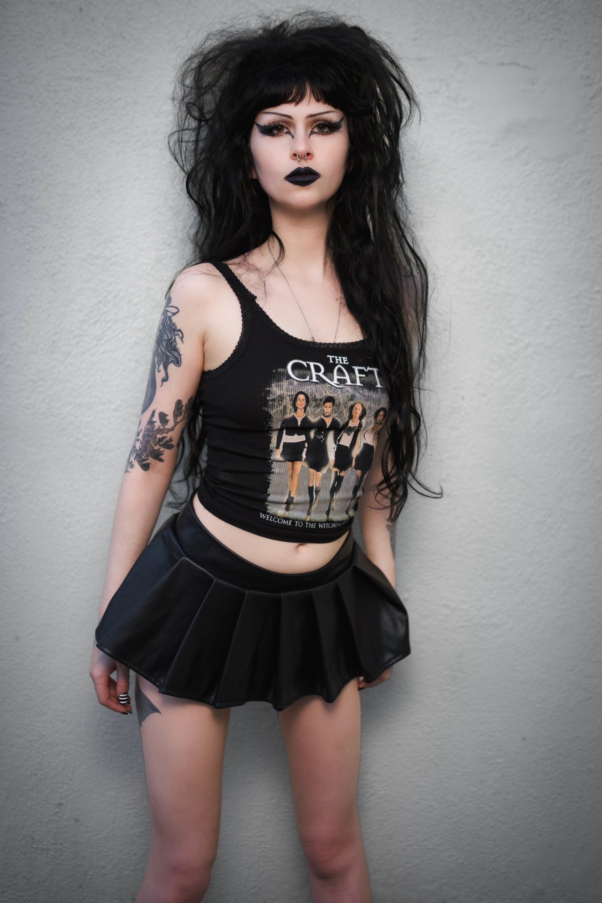 The Craft Ribbed Lace Tank