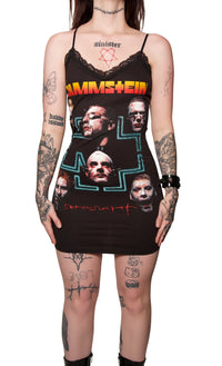 Rammstein Lace Strap Dress
