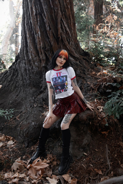 We all float Ringer Tee