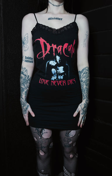 Dracula (Love never dies) Lace Strap Dress
