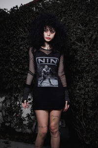 NIN Fishnet Dress