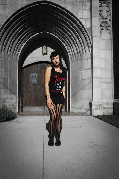 Dracula (Love never dies) Lace Strap Dress