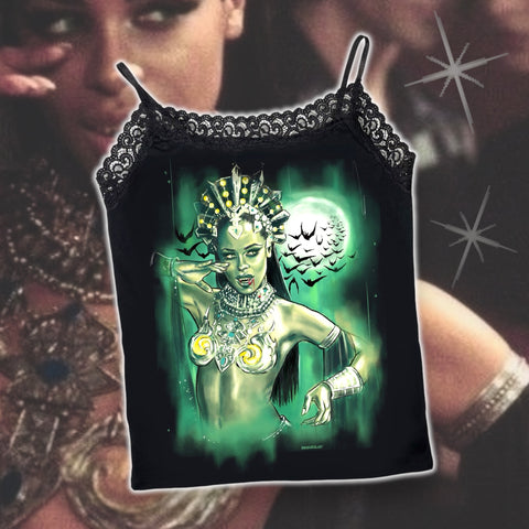 Queen Akasha (Full length) Lace Tank