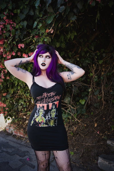 The Return of the Living Dead Lace Strap Dress