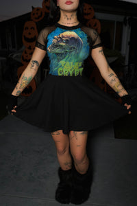 Tales from the Crypt Fishnet Baby Doll Dress