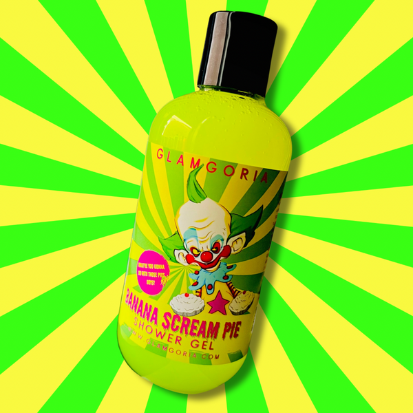 Killer Klowns Banana Scream Pie Shower Gel (Ships from Glamgoria)