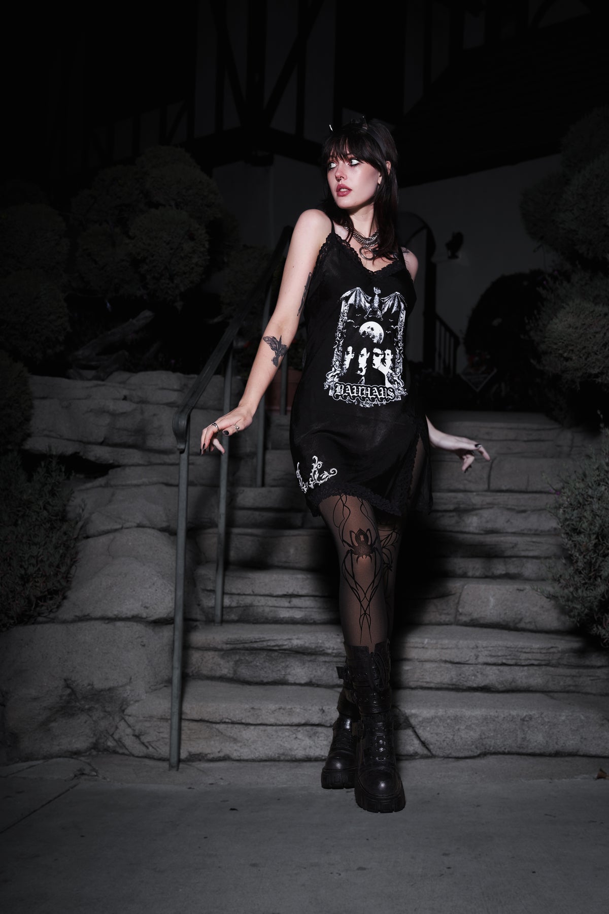 Bauhaus Mini Slip Dress