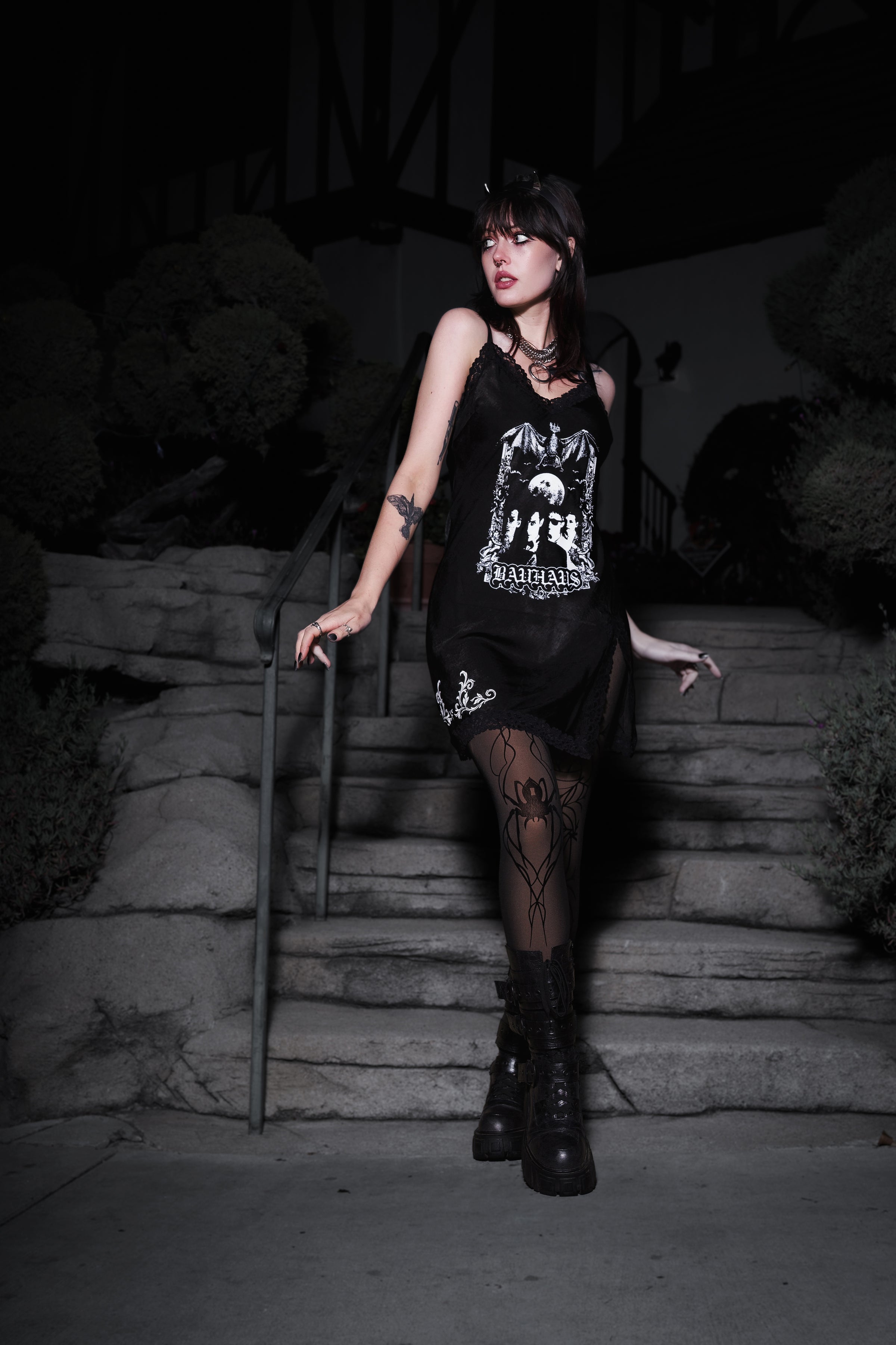 Bauhaus Mini Slip Dress