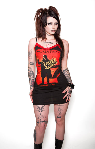 Ozzy Lace Strap Dress (Hell)