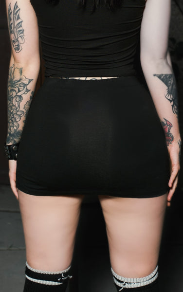 Black Mini Skort