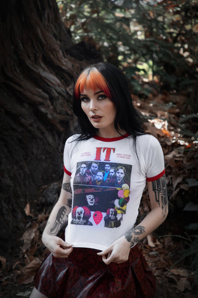 We all float Ringer Tee