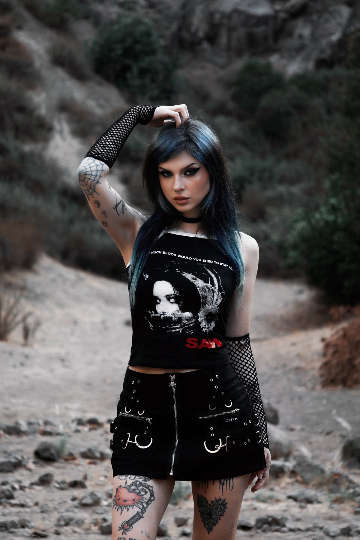 Saw Ringer Tank Top (Limited edition)