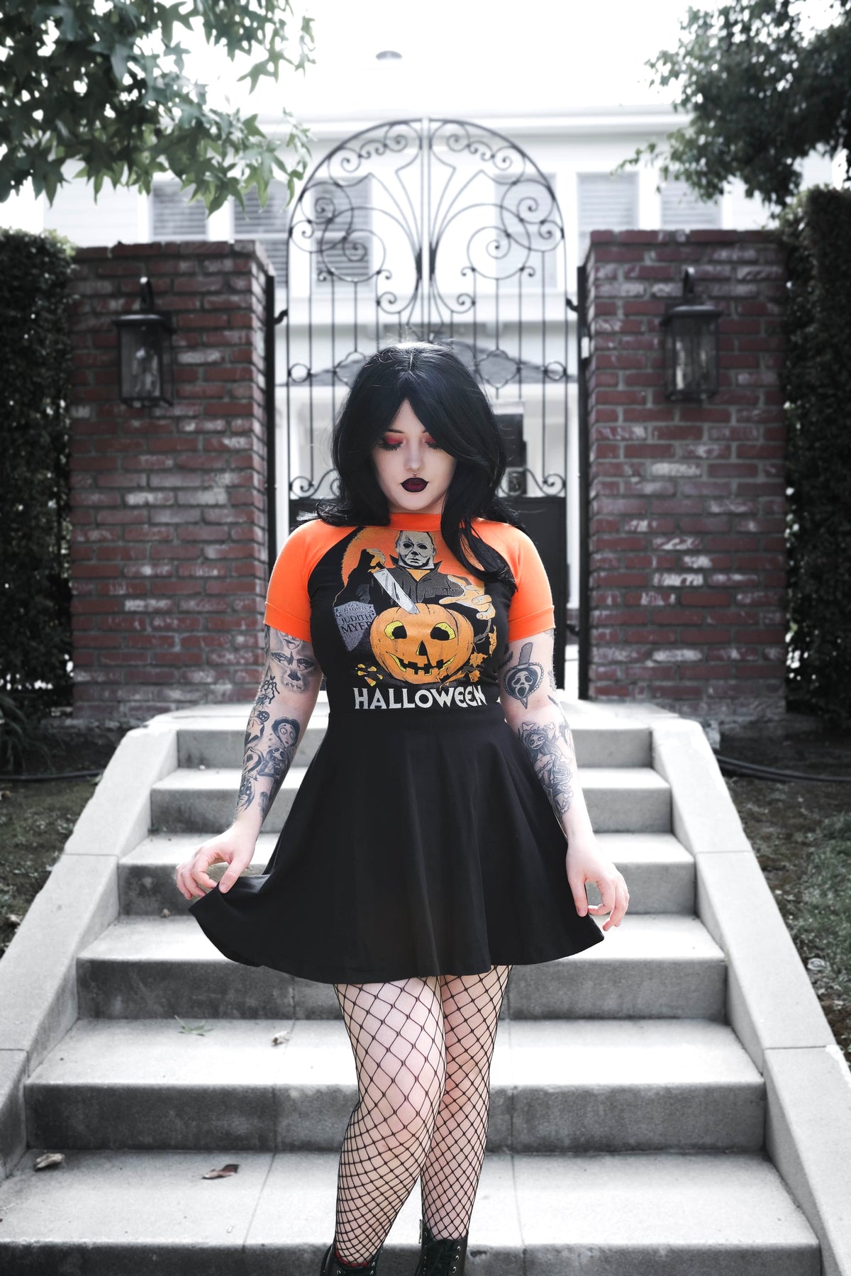 Halloween Baby Doll Dress