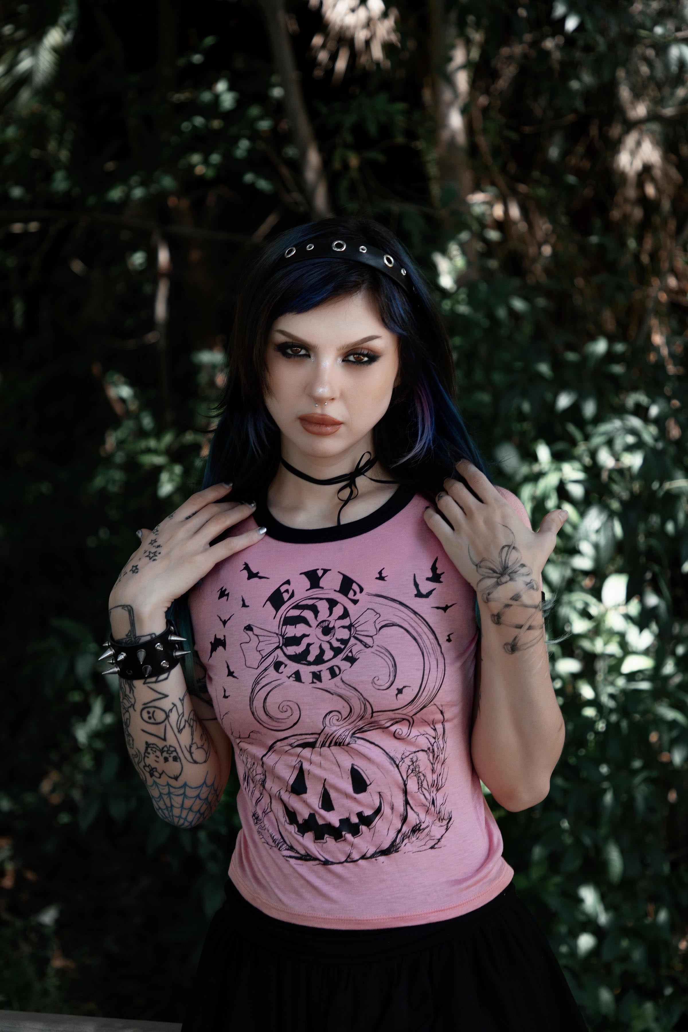 Eyecandy Ringer Tee