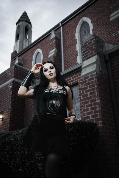 Oceans of Time Ribbed Lace Tank (Limited edition)