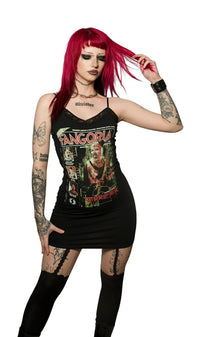 Terrifier X Fangoria Magazine Cover Lace Strap Dress