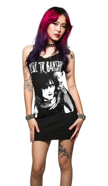 Siouxsie and the Banshees Lace Strap Dress