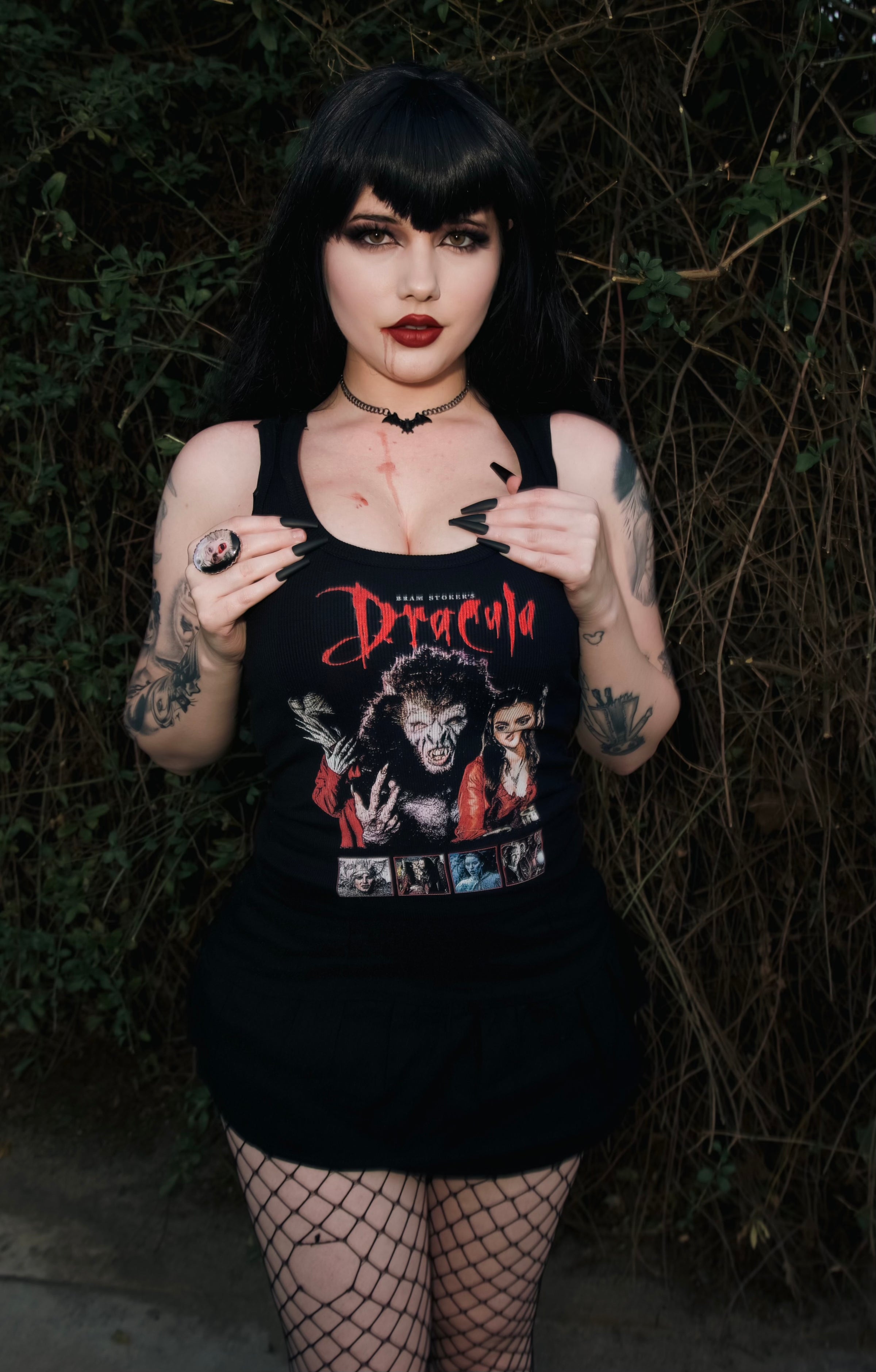 Bram Stoker's Dracula Ribbed Tank Top