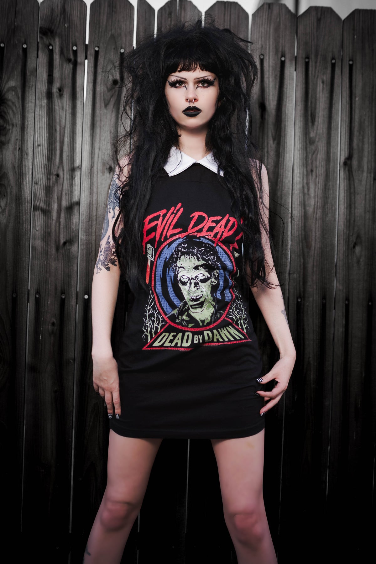 Evil Dead Collar Dress