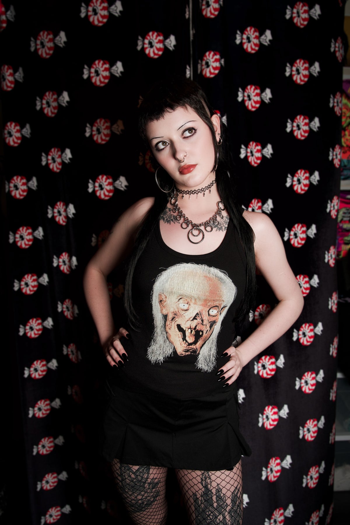 Crypt-Keeper Ribbed Tank Top
