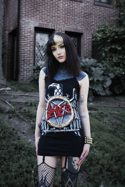 Slayer Lace Strap Dress