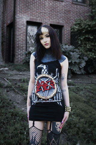 Slayer Lace Strap Dress