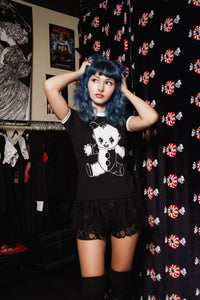 Art The Clown Kewpie Ringer Tee