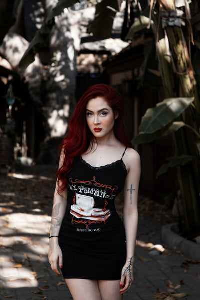 My Chemical Romance Lace Strap Dress (Be seeing you)