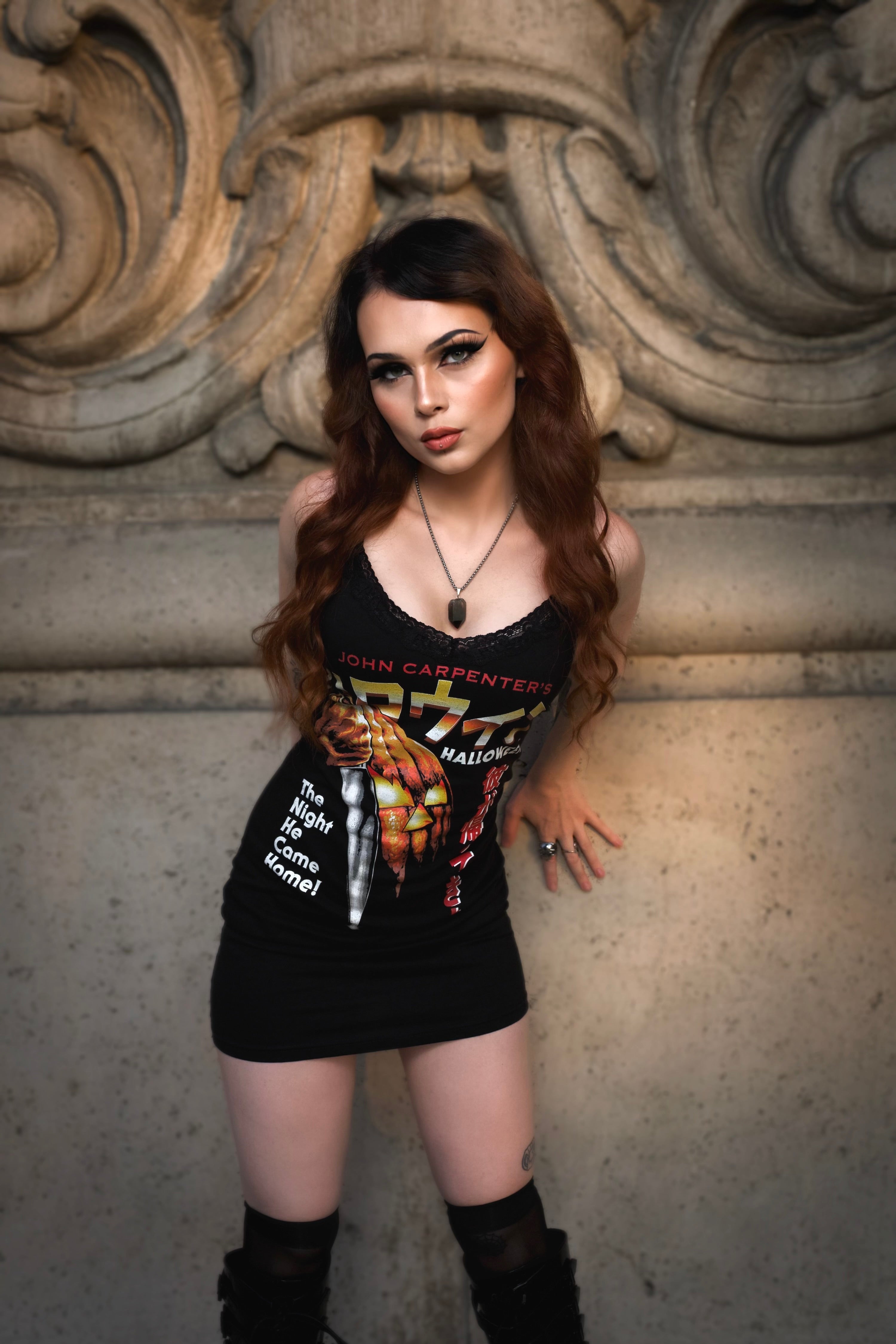 Halloween Lace Strap Dress (Japanese Flyer), M Halloween Lace Strap Dress (Japanese Flyer), M