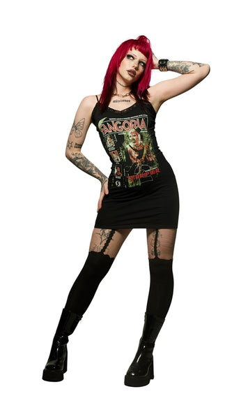 Terrifier X Fangoria Magazine Cover Lace Strap Dress