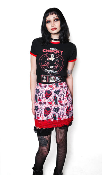 Devil in love Lace Skirt