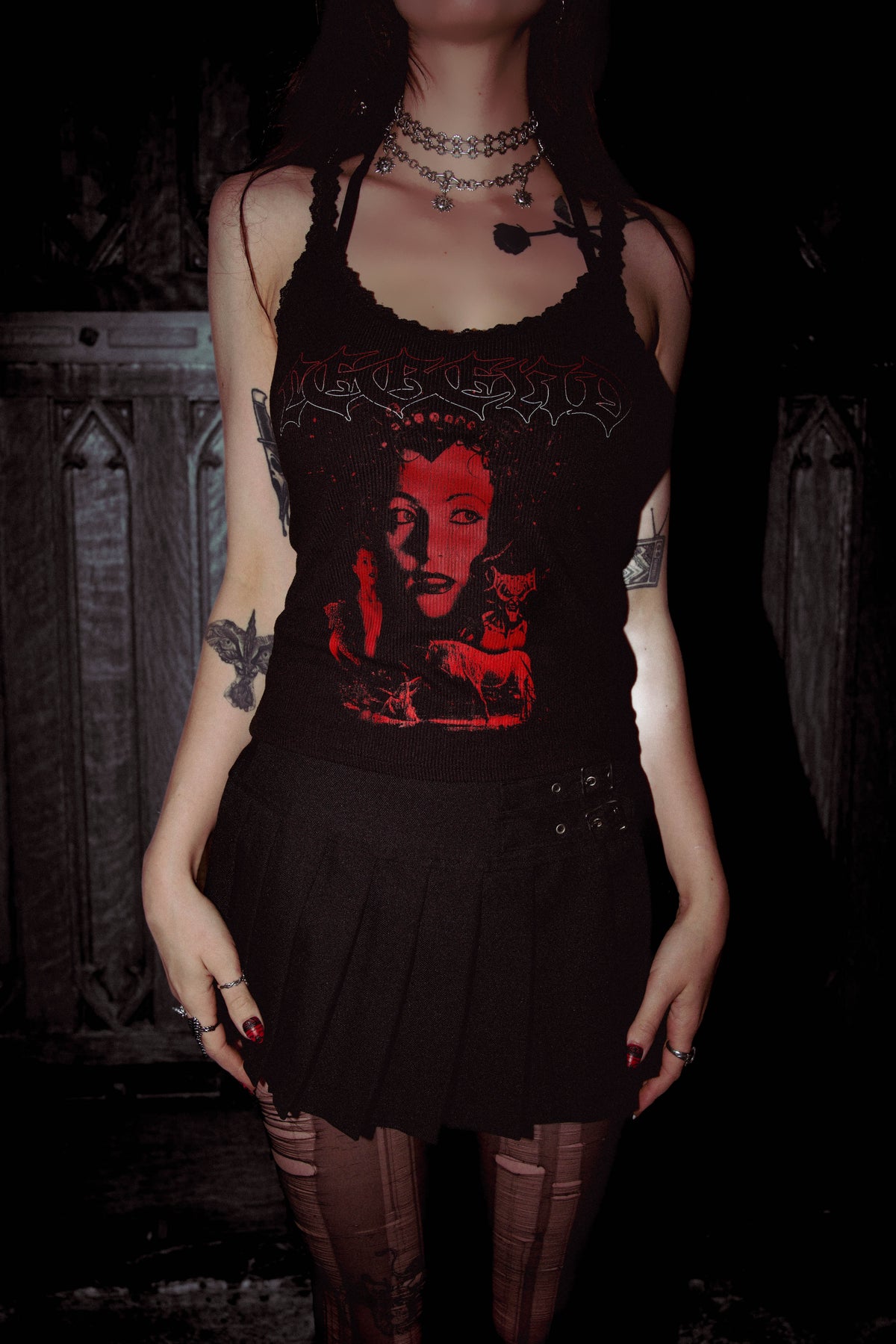 Legend - Princess Lili Ribbed Lace Tank