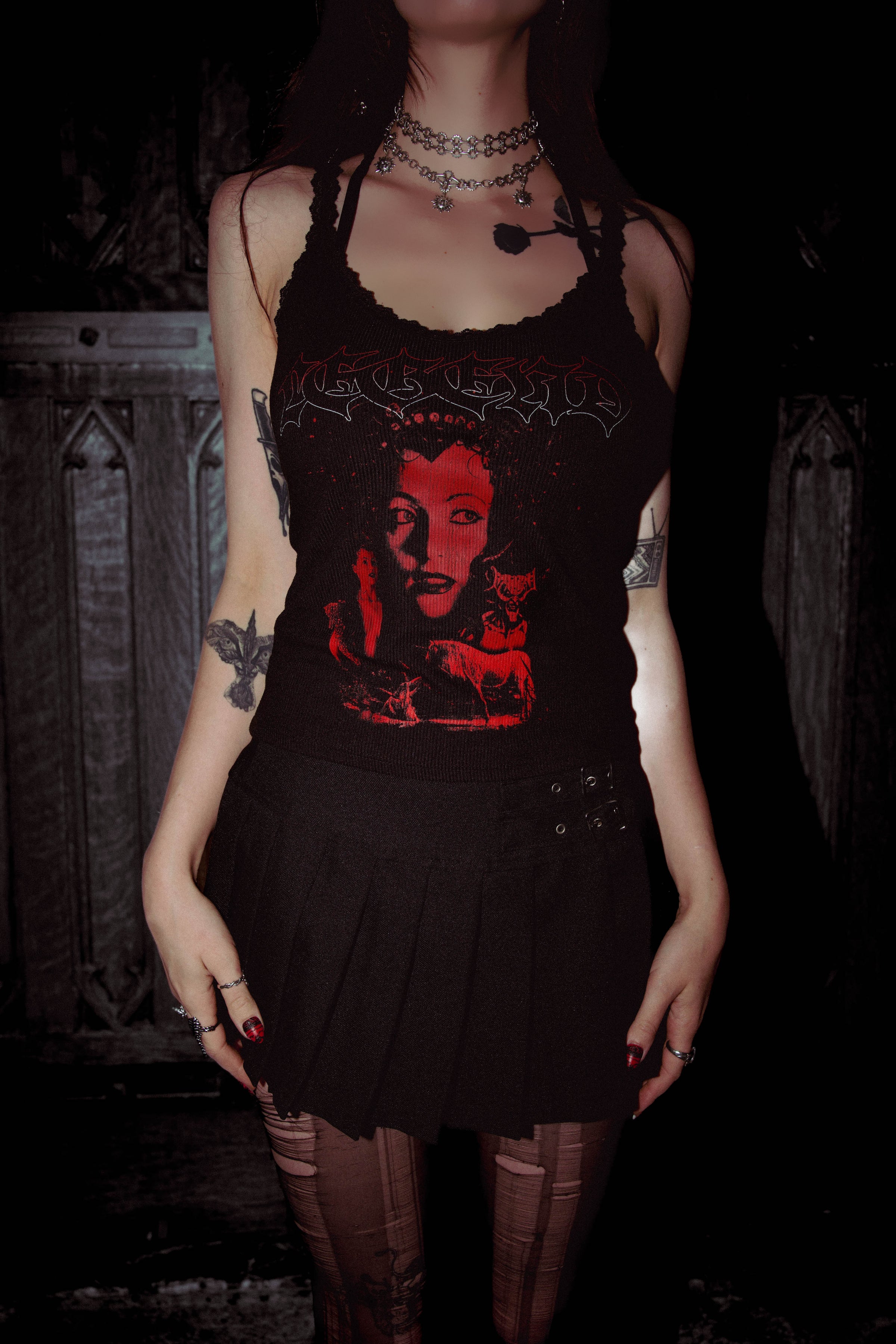 Legend - Princess Lili Ribbed Lace Tank