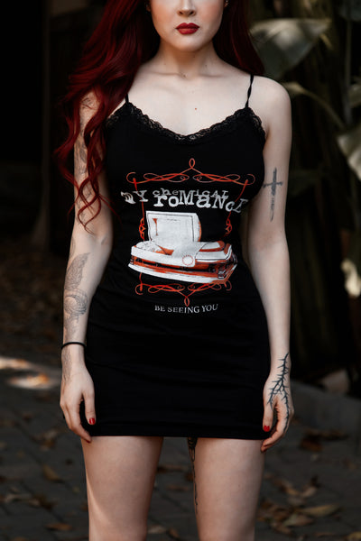 My Chemical Romance Lace Strap Dress (Be seeing you)