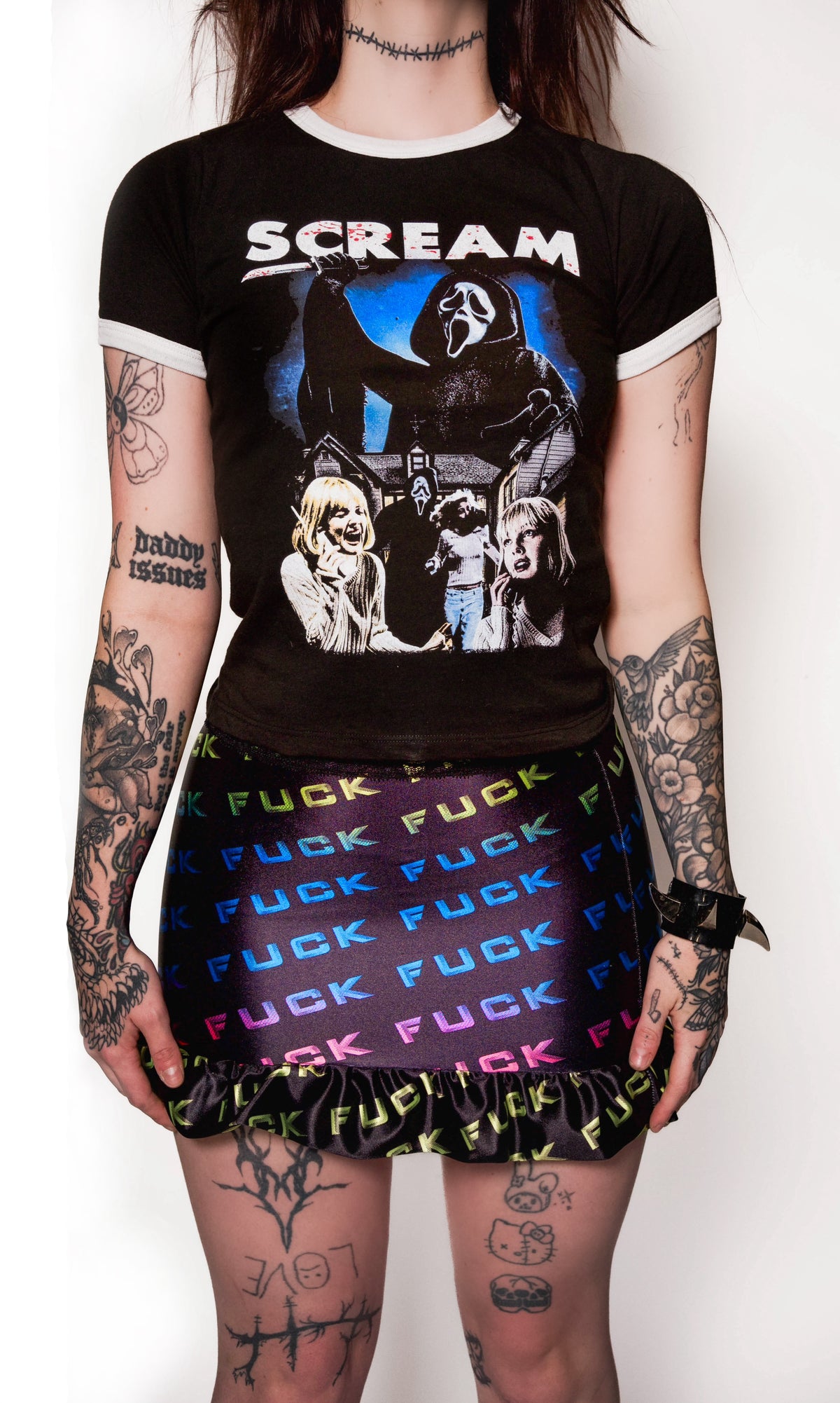 Scream Ringer Tee